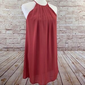 Everly halter shift dress  